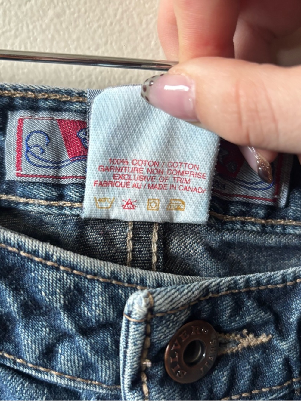 Silver Jeans Classic Straight-Leg Blue Denim Jeans - Picture 4 of 11